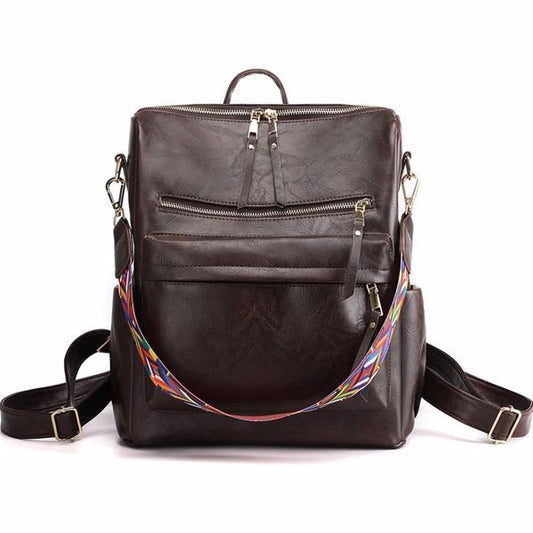 Women's PU Leather Backpack - No Delivery On Weekends