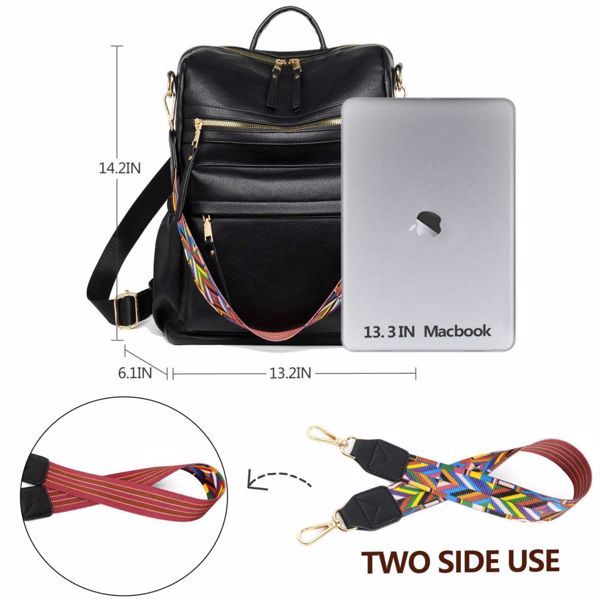PU Leather Backpack - No Delivery On Weekends